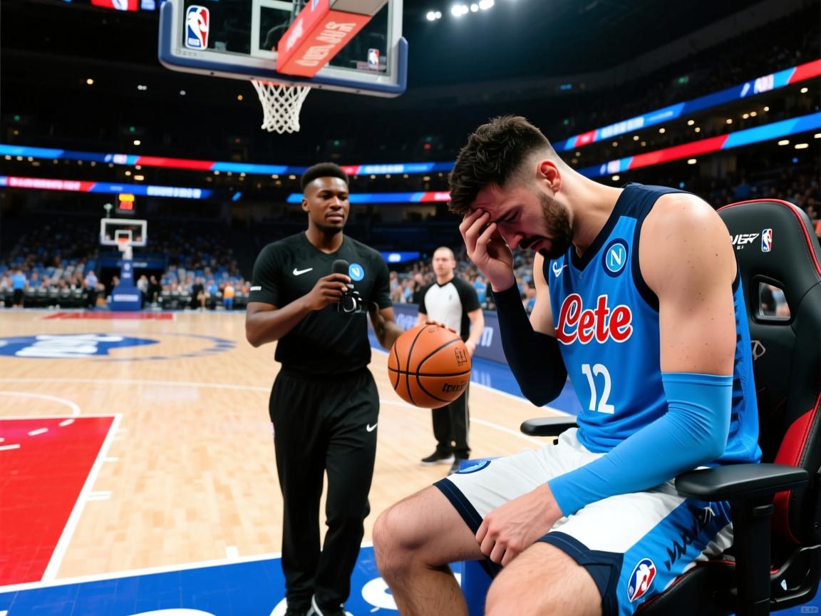 拿不下比赛，那不勒斯球员心情沮丧  第3张