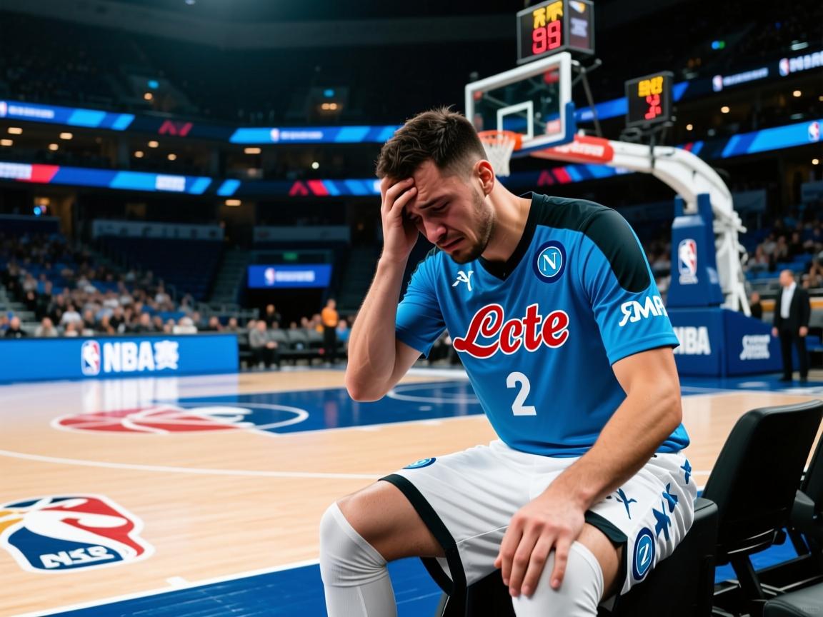 拿不下比赛，那不勒斯球员心情沮丧  第2张