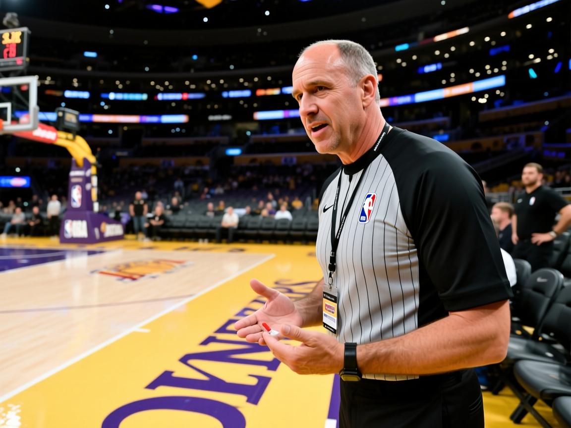 湖人助教被罚款停赛，因对裁判不满言论  第2张